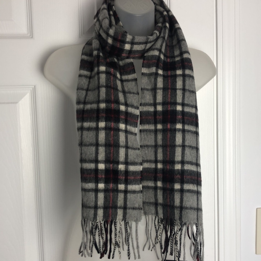 NWT Kiltane of Scotland 100% Lambswool Tartan Plaid Scarf Unisex